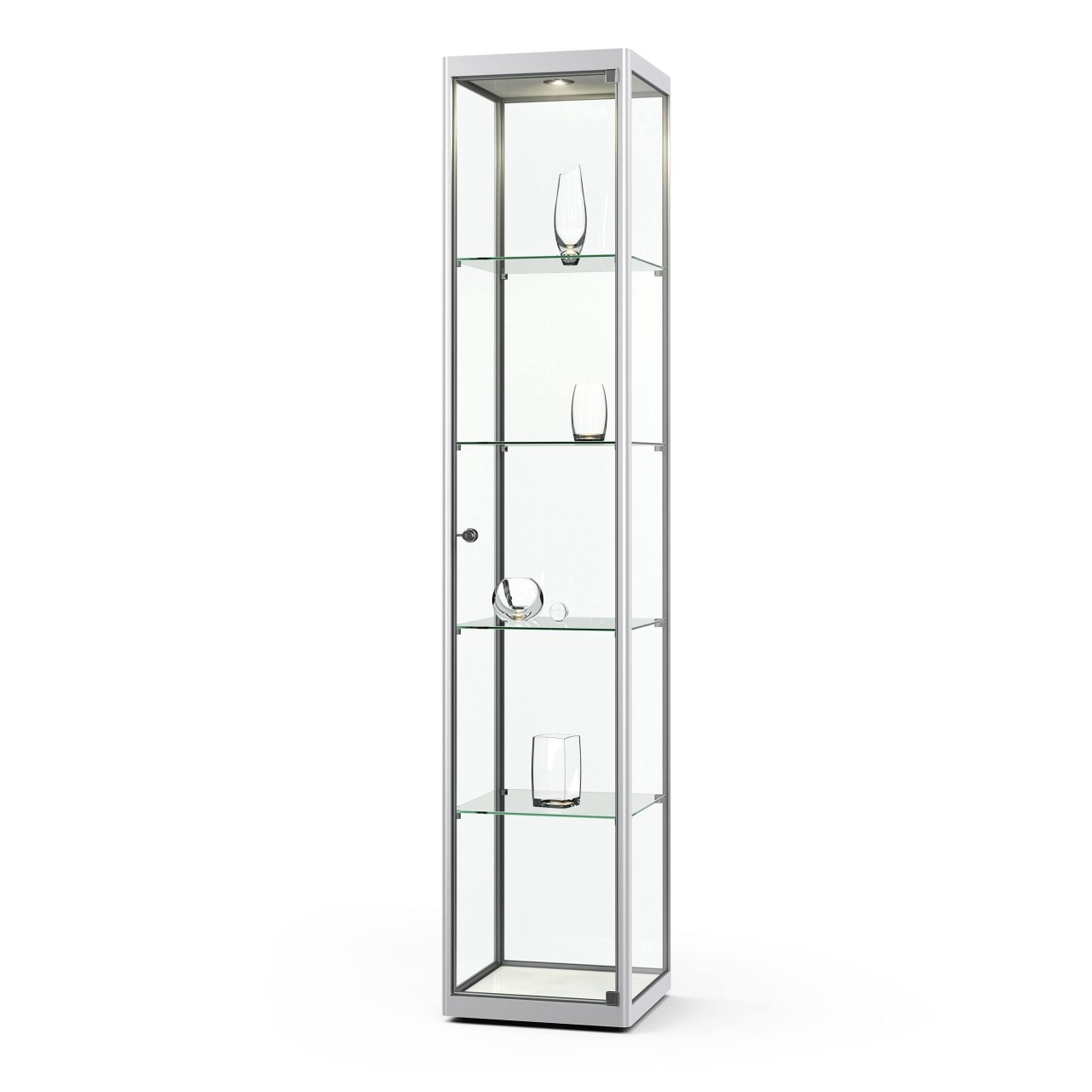 Säulenvitrine Versus Säulenvitrine Versus